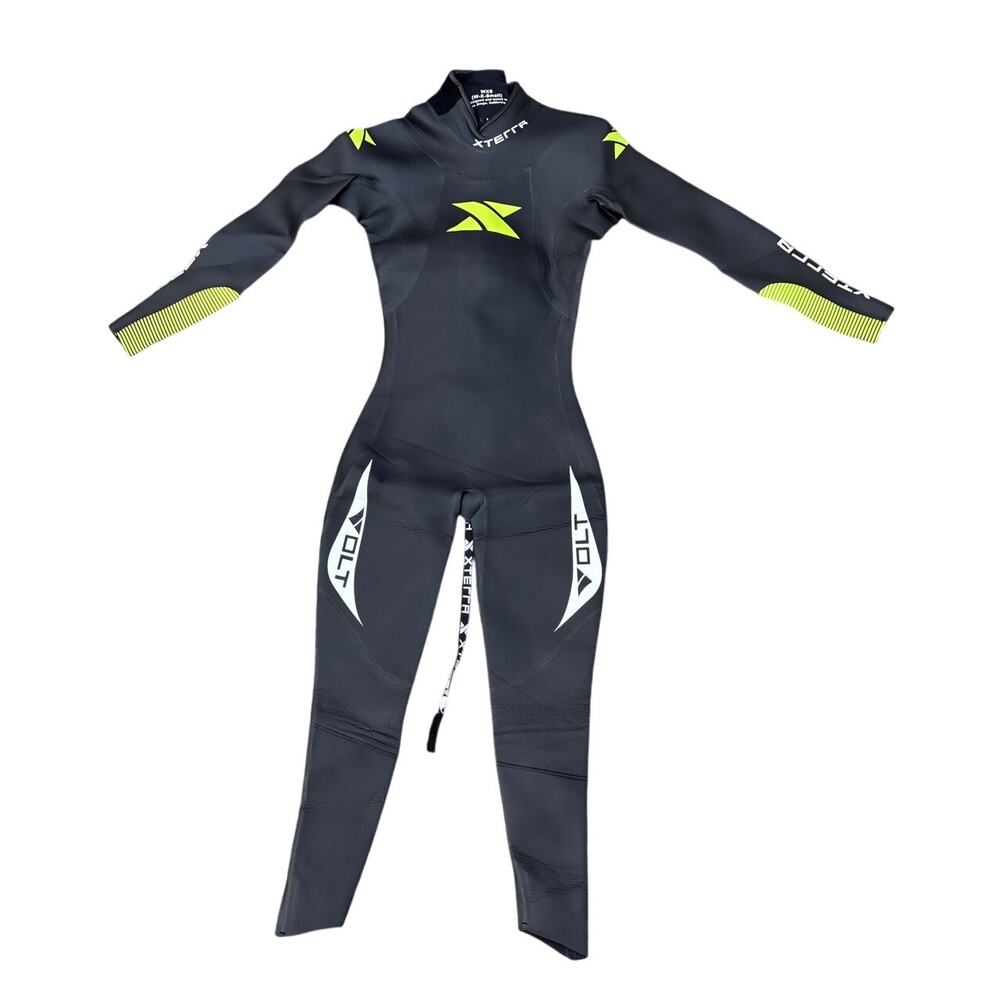 Xterra Volt Women’s Fullsuit Triathlon Wetsuit Black Yellow WXS